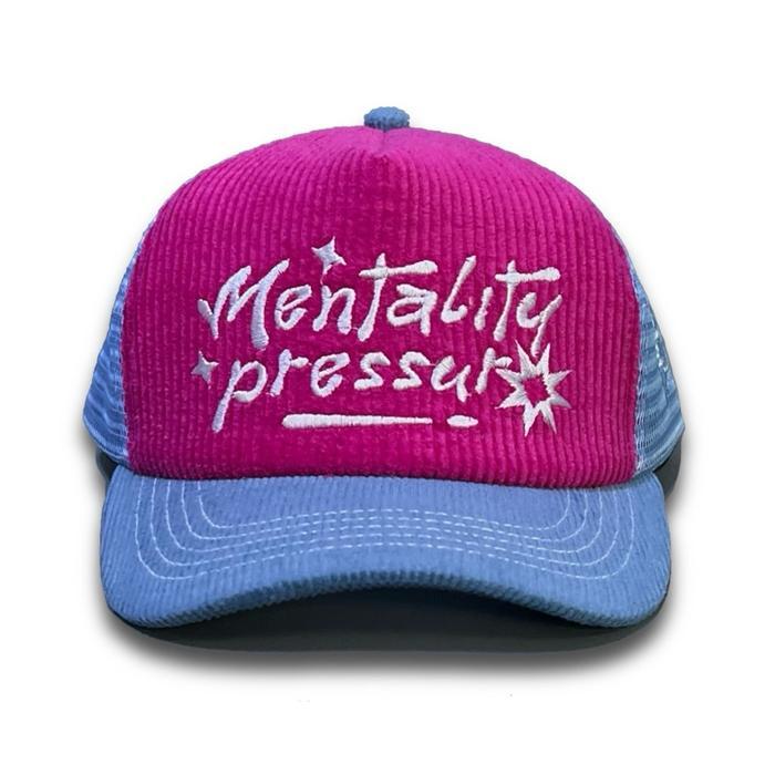 Topi Jaring Trucker Corduroy Mentality Pastel Thisplan Original