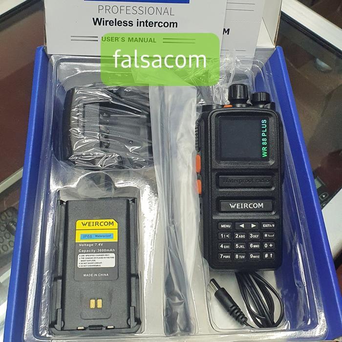 JTTOP" HT WEIRCOM WR 88 PLUS DUALBAND 10WATT