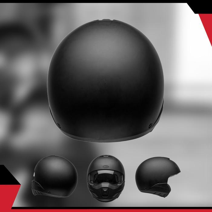 Helm Bell Broozer Matte Black Crossover