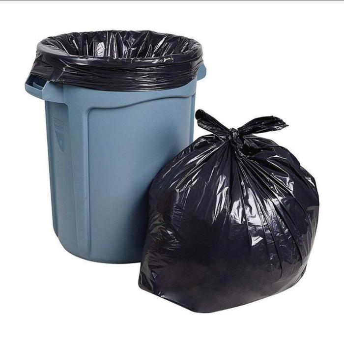 "New" kantong sampah plastik 60 x 100