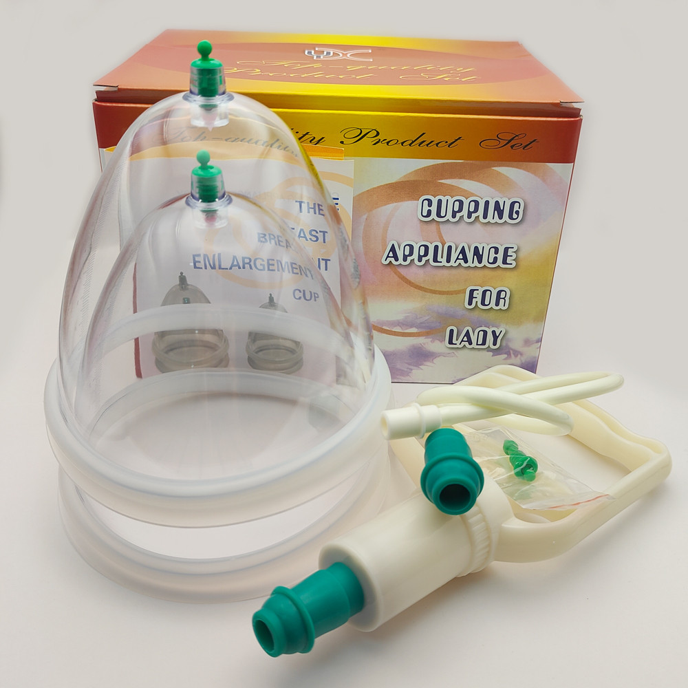 Breast Massage Cup Female Breast Enlargement Pump Double Suction Cu Buttocks Lifting Cupping