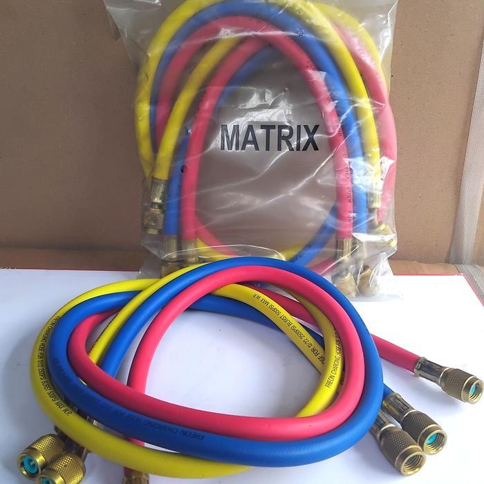 Selang Freon R22 Merek Metrix 1 Set Isi 3 Pcs Best Quality