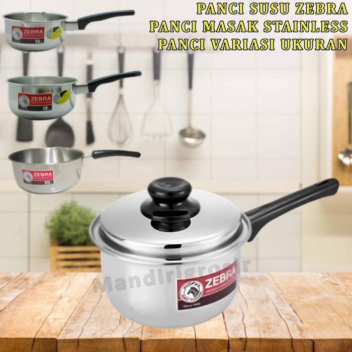 Panci Masak Stainless * Panci Susu Zebra * Panci Serbaguna