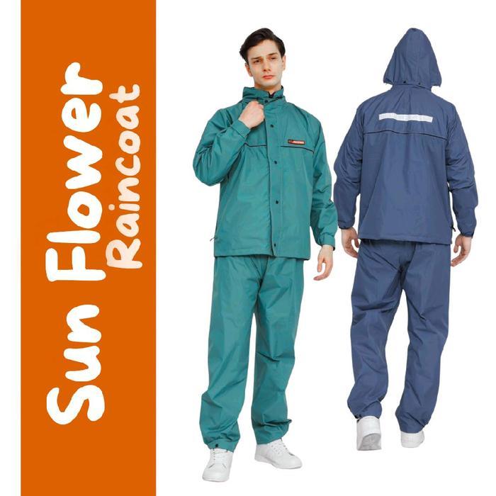 Jas Hujan Sunflower ukuran XXXXl / jumbo
