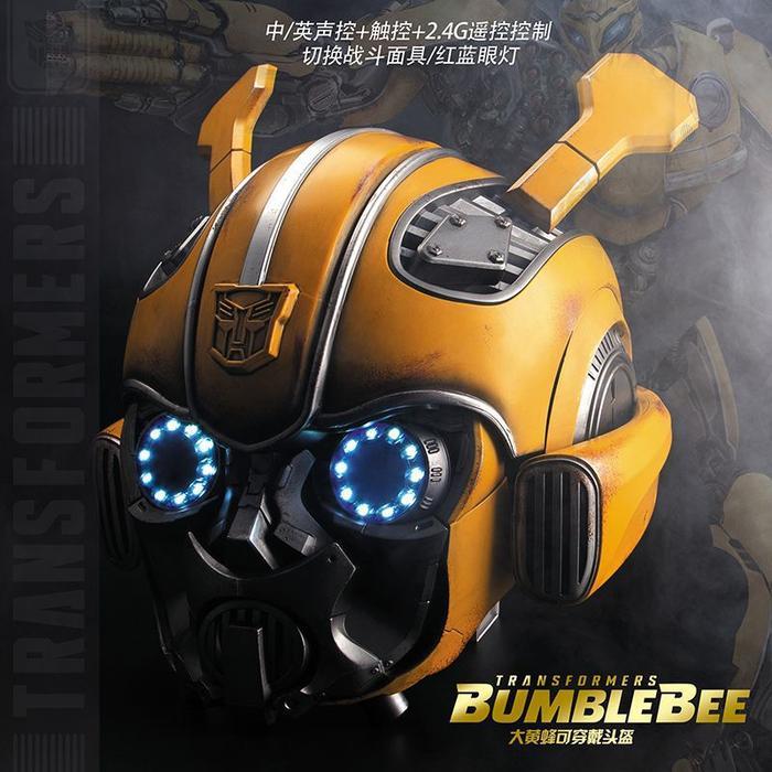 Transformers Bumblebee 1:1 Helmet Bandai Original Genuine Masker