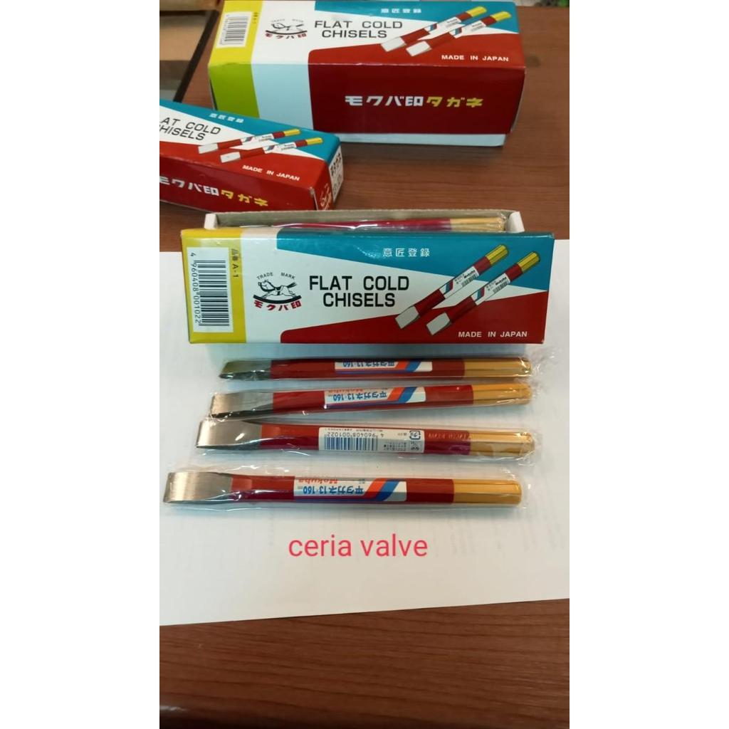 Pahat bobok beton chisel flat Mokuba jepang 8''