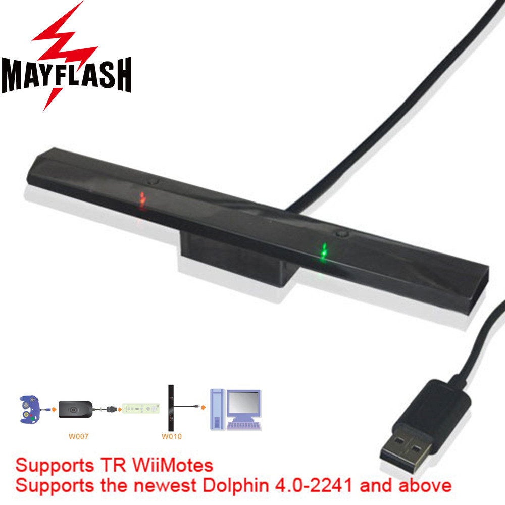 MayFlash Sensor DolphinBar for Wii Remote Wireless Game Controller for Windows PC by for
