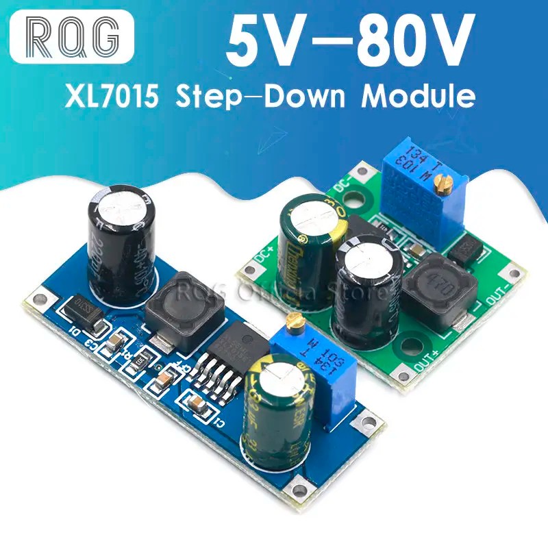 Xl7015 Dc-Dc Dc Converter Step-Down Ule 5V-80V Wide Voltage Input 7005A Lm2596