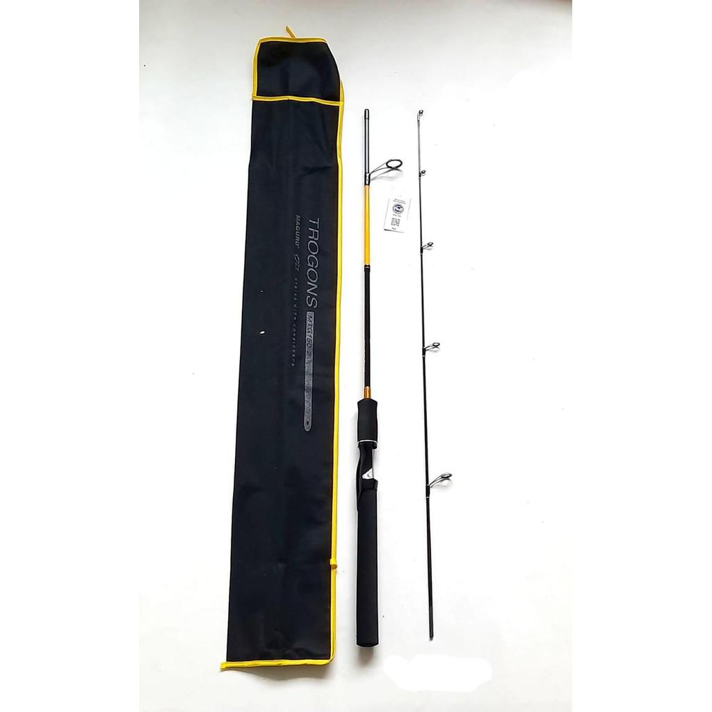 Joran Pancing Carbon Hollow Maguro Trogons 150-180 Sangat Kuat