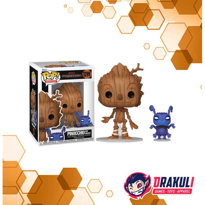 Toys Funko Pop Netflix Pinocchio pinocchio And Cricket - STANDARD