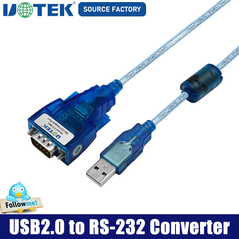 New 1.5m 3M RS232 to USB RS 232 Converter DB9 RS-232 USB-A Adapter Conversion Cable Com with FTDI