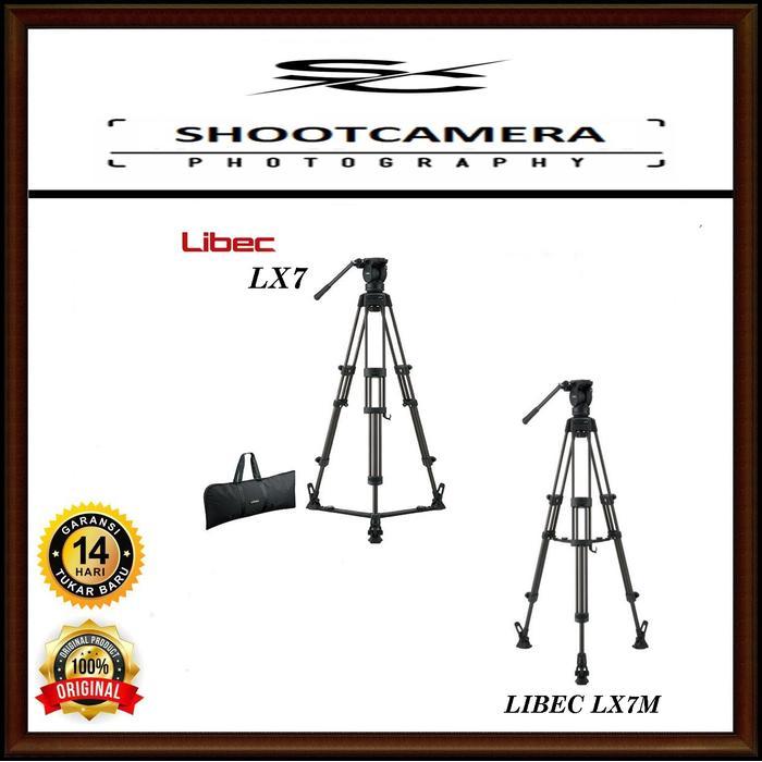 TRIPOD LIBEC LX 7 PROFESIONAL - LIBEC LX7 With Mid-Level Spreader