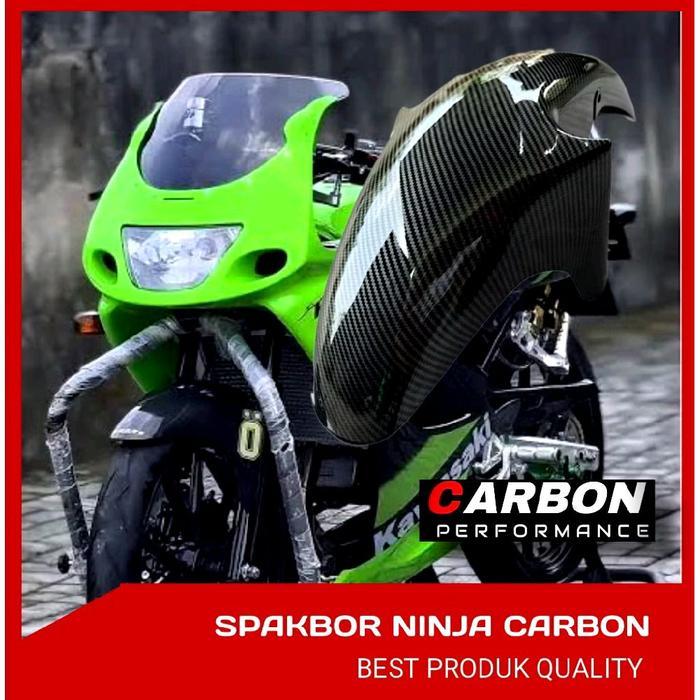 Spakbor Depan Ninja Rr Carbon / Spakbor Slebor Depan Kawasaki Ninja R Carbon Karbon Motorcycle Motor