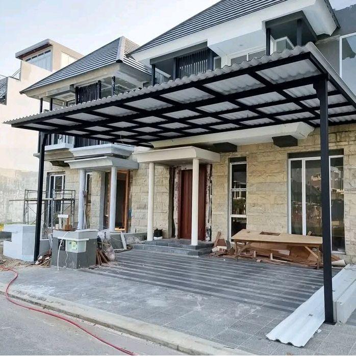 Rds - Kanopi Hollow Galvanis Atap Alderon Rs