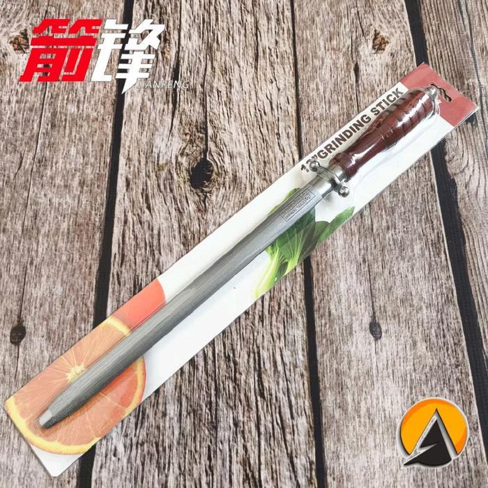 Sharpening steel pengasah pisau JIANFENG Original Oval 12 inch