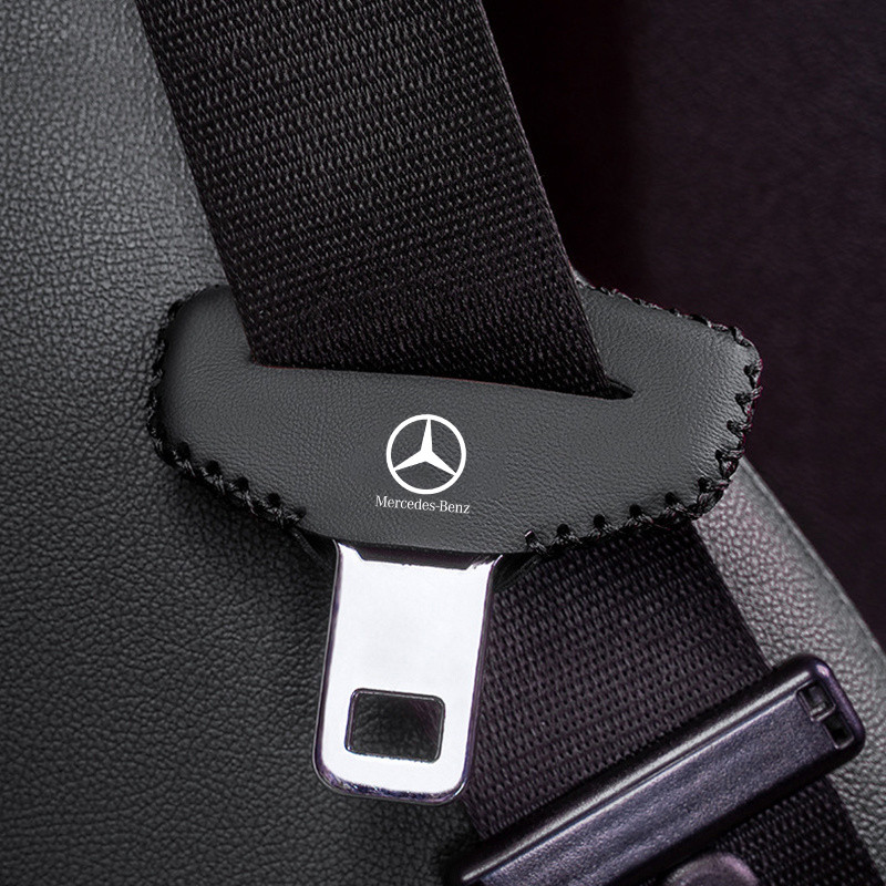 Car Safety Seatbelt Buckle Anti-Scratch Protector Cover For Mercedes Benz Amg W203 W206 W220 W205