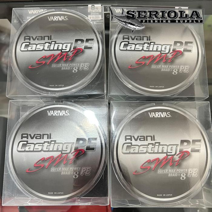 PE VARIVAS AVANI CASTING PE SUPER MAX POWER X8 PE 8 200M