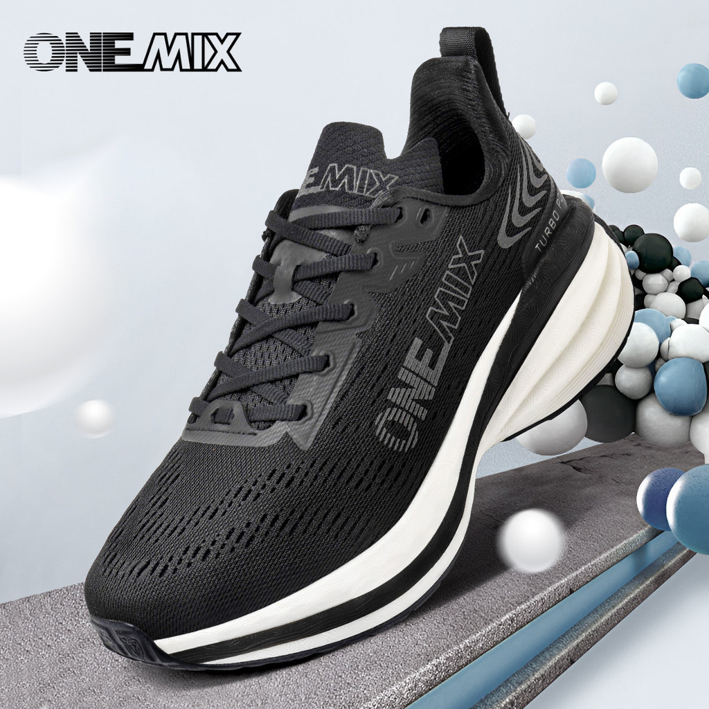 Onemix Men'S Running Shoes Air Cushion Sneakers Breathable Mesh Outdoor Athletic Height Increase