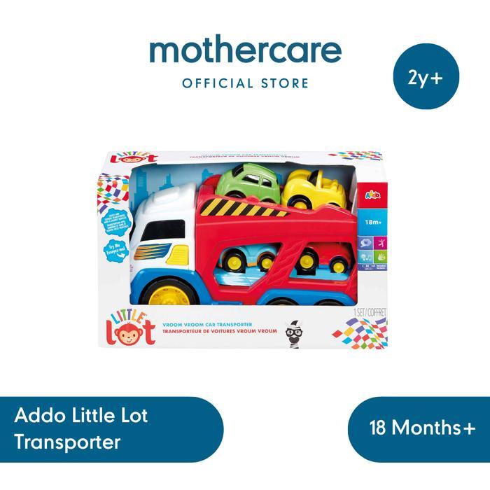 Addo Little Lot Car Transporter - Mainan Mobil Truk Pengangkut Kado Anak 2 Tahun