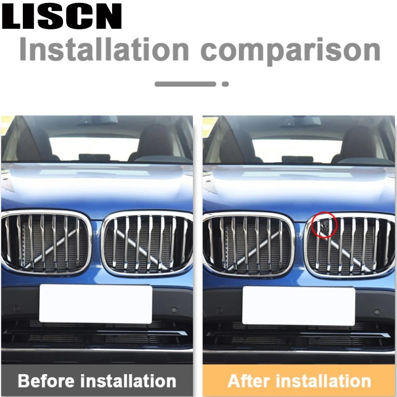 Front Camera For BMW F30 2012 ~ 2017 CCD Night Vision Backup camera Installation Car Logo Camera