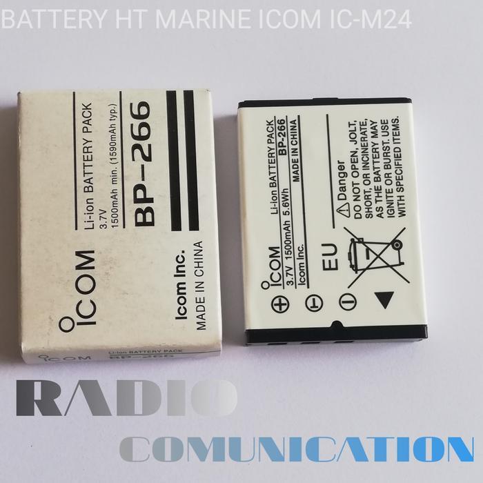 BATTERY HT ICOM IC-M24 BP-266