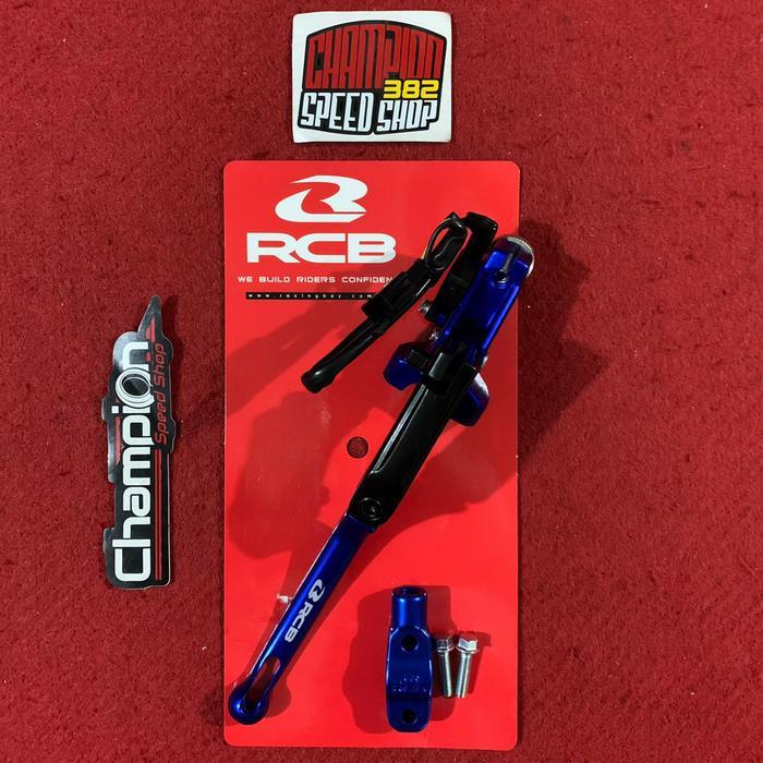 Handle Kopling Rem Belakang Tromol Matic Rcb Racing Boy S1 Blue Biru