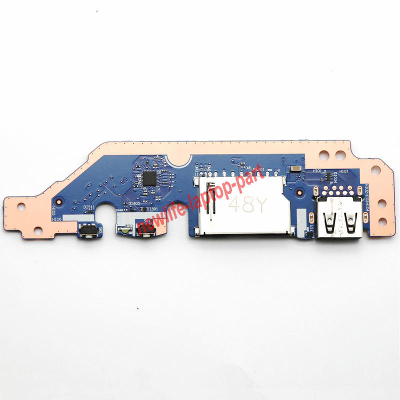 Original For Lenovo IdeaPad Slim 3 15IRH10 Laptop Power Botton Switch USB Card Read SUB IO Board