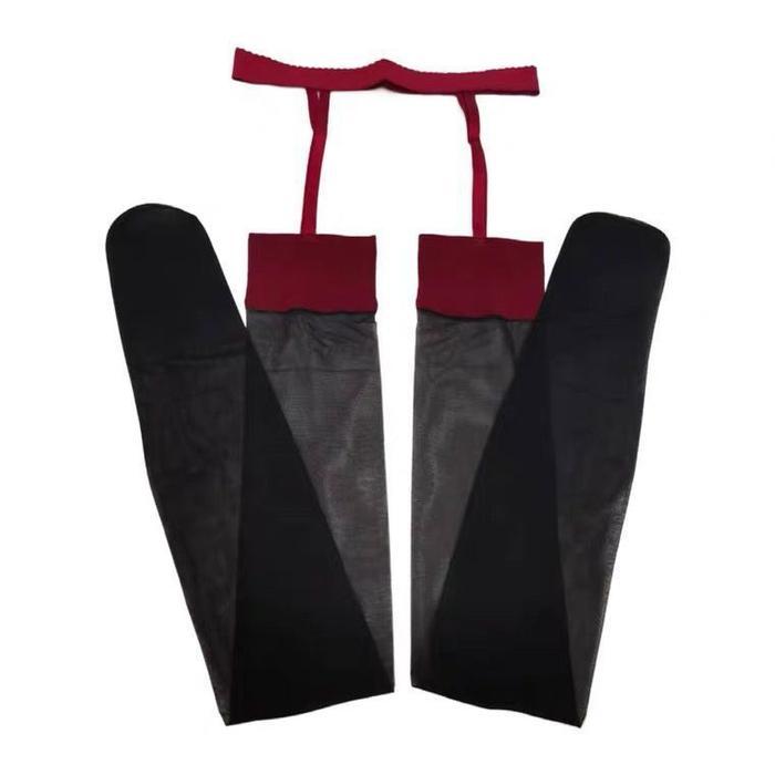 Stoking Sexy Hot Transparan Garter Thigh High Stoking Lingerie 8S