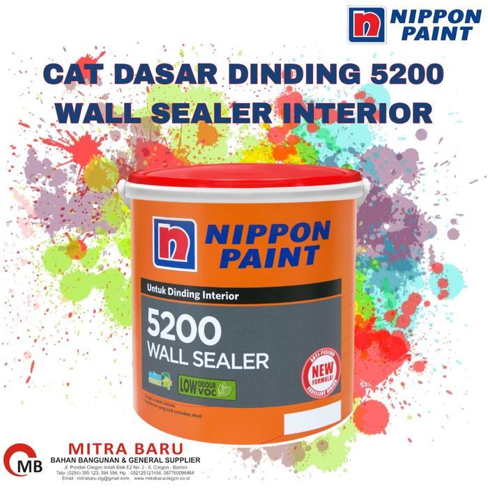 Cat Dasar Dinding Interior Nippon 5200 Wall Sealer / Cat Dasar Dinding Np 5200 Wall Sealer Varian