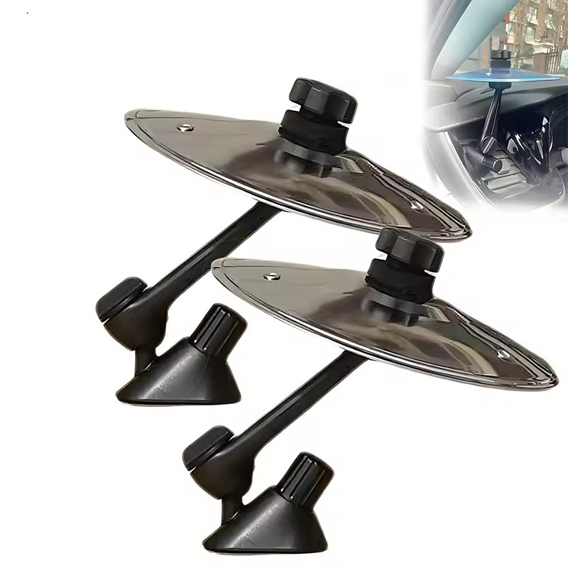1/2PCS Car Crash Cymbal Air Vent Drum Hand-shooting Car Cymbal Universal Auto Air Vent Clip-On Mini 