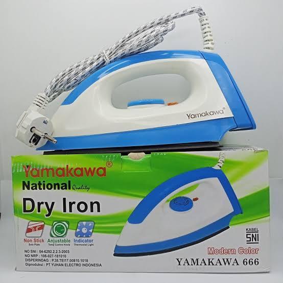 Td/Yamakawa Setrika Listrik / Dry Iron 666 Co