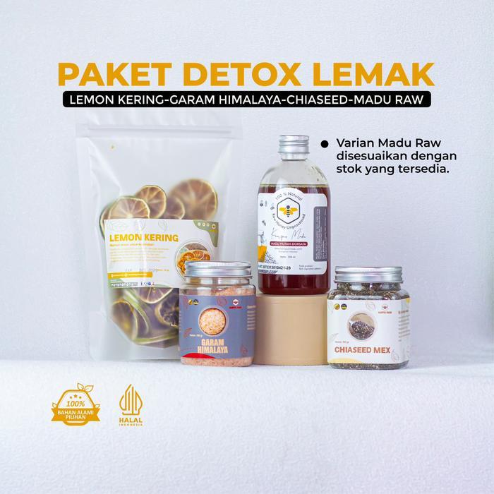 Terbaru Paket Detox Lemak/Detox Perut Buncit Ready