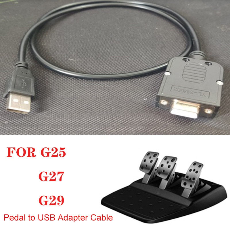 G29 G27 G25 Pedal to USB Adapter Cable Converter for Logitech G29 G27 G25 pedal DIY Modification