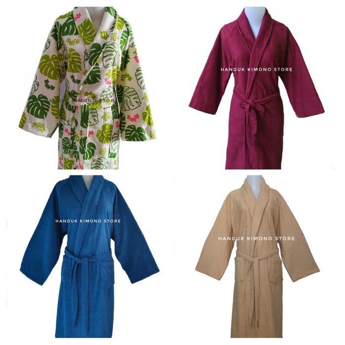 Handuk Kimono / Kimono Mandi Dewasa Size L Bahan 100% Katun Handuk