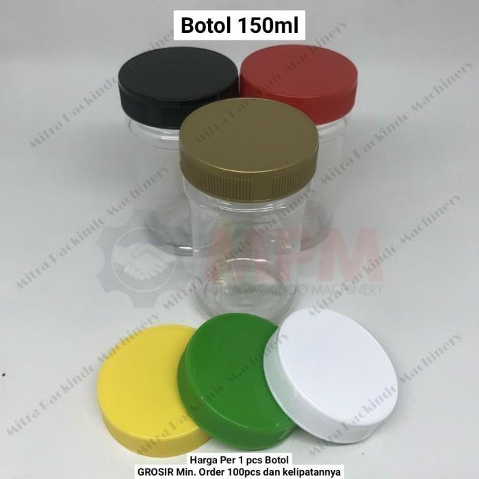 [Grosir 100Pcs Jne] Botol Sambal Toples Plastik Sambel Bumbu 150 Ml