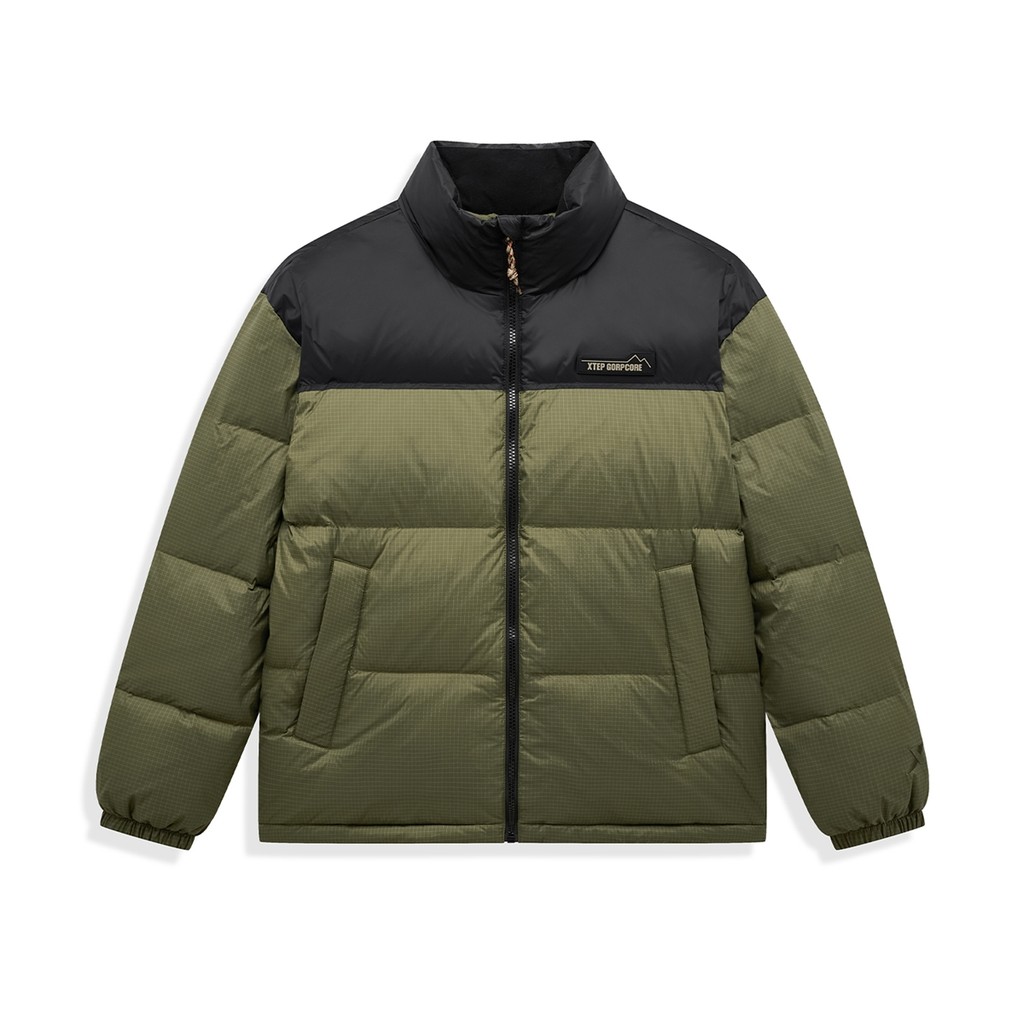 XTEP DOWN JACKET FOR MEN AND WOMEN WINTER WARM SOFT COAT TRENDY RETRO COMFORTABLE TOPS 876427190010