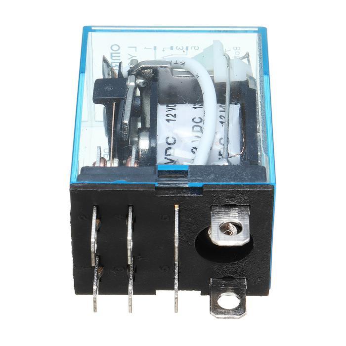 5 PCS 12V DC COIL POWER RELAY LY2NJ DPDT 8 PIN HH62P JQX-13F