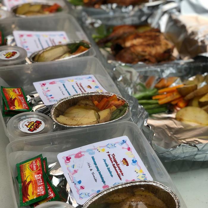Ayam Panggang Hampers Box Microwave