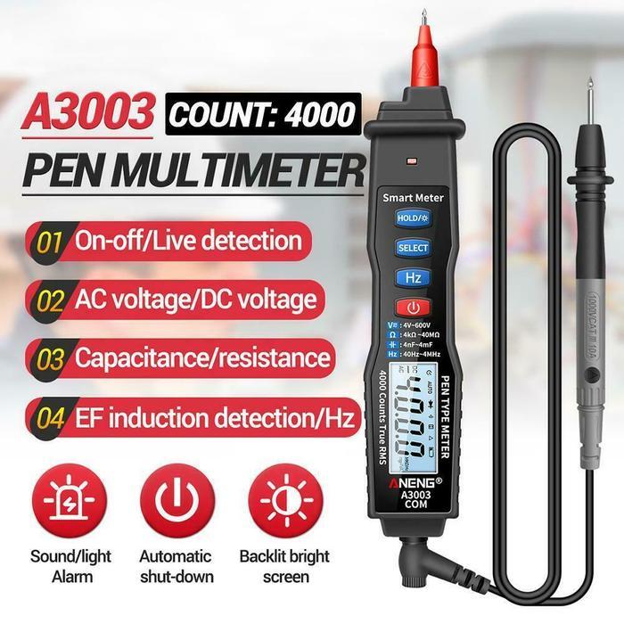 Multimeter Multitester Pen Digital Multimeter Pena Pensil Digital