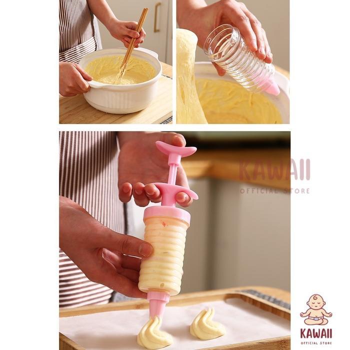 KS Alat Hias Kue 8 In 1 / Cetakan Kue Alat Penghias Kue 8 In 1 / Semprotan Cream Cake / Dekorasi Kue