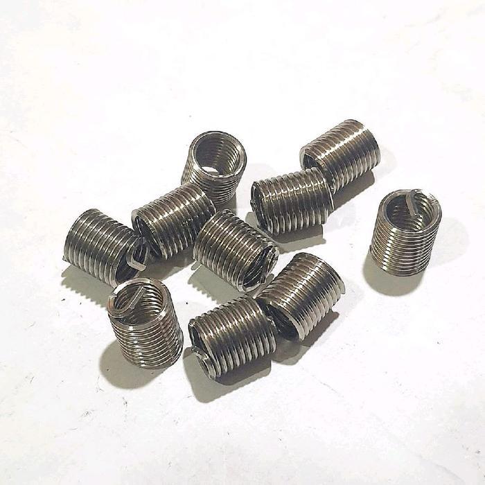 "New" 10pcs M8x1.25 2D recoil hecoil isi ulang recoil reparasi baut slek baut 12
