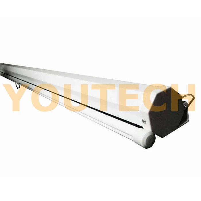 SCREEN PROYEKTOR MANUAL 150" RATIO 4:3 - LAYAR GANTUNG 150 INCH