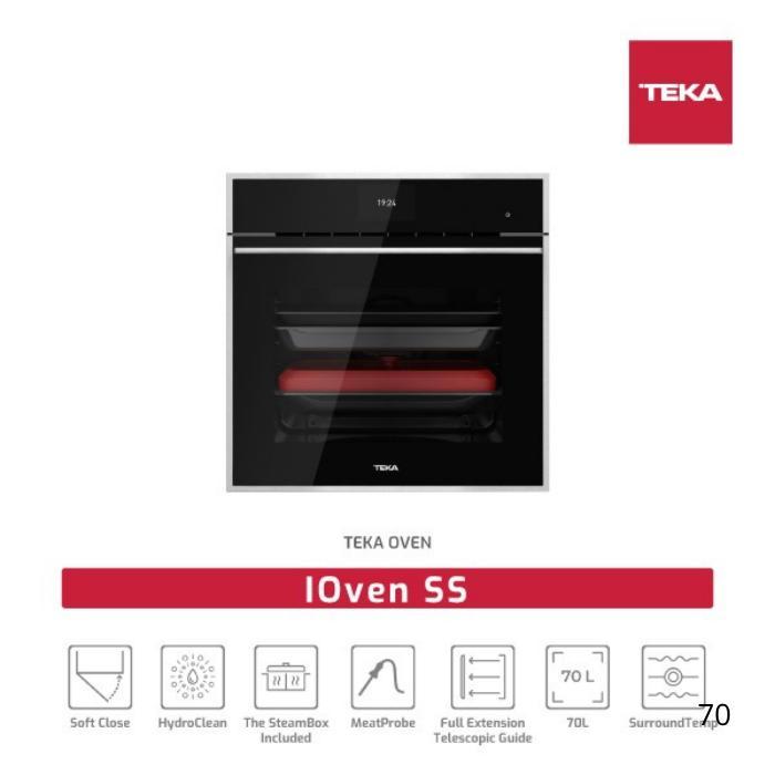 OVEN LISTRIK TANAM TEKA iOven BUILT-IN ELECTRIC OVEN
