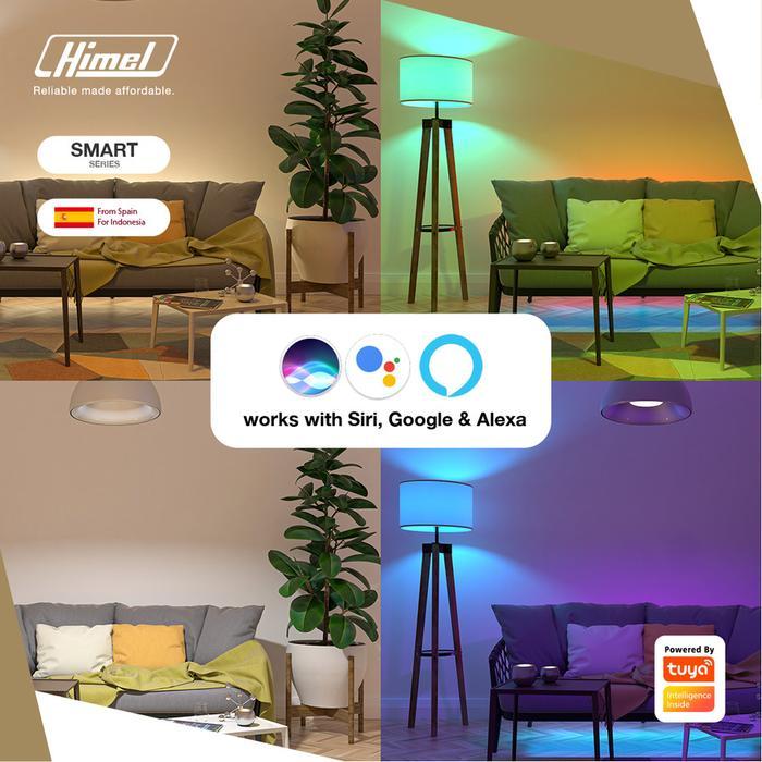 Lampu Smart LED WIFI - Smart Lamp / Bola Lampu Pintar / Bohlam 9 Watt