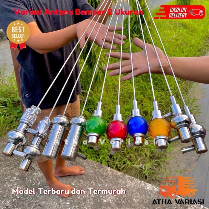 Cod Variasi Antena Bemper 4 Motif Keren,Ukuran 1,5 Meter Dan 2 Meter Variasi Antena Truck,Pick