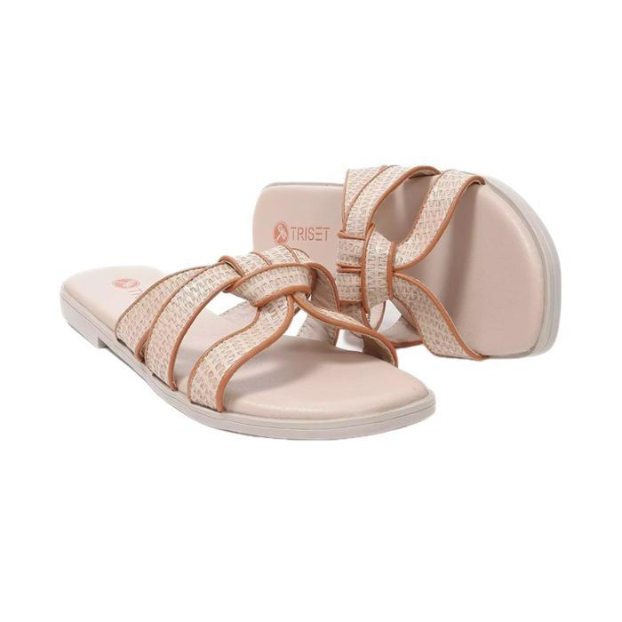 Murah TRISET - SANDAL WANITA FLAT KODE 301 Terlaris