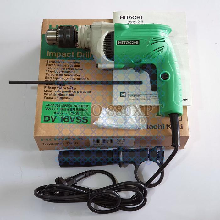 Hitachi DV16VSS Mesin Bor Beton Tembok Hammer Drill 16mm