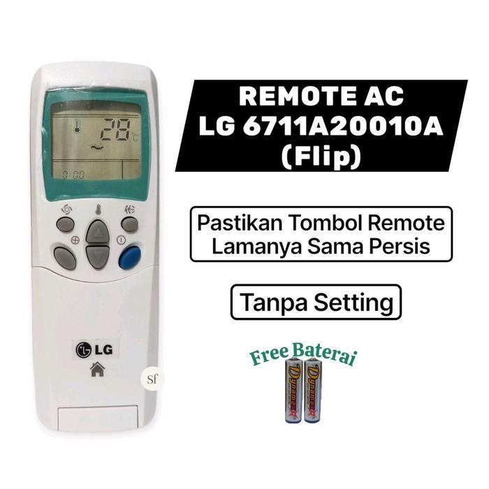 "New" Remot / Remote AC LG (FLIP) 6711A20010A