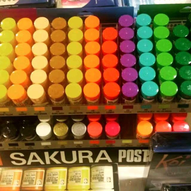 [] Sakura Poster Color 15ml cat poster satuan