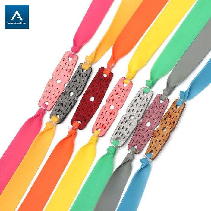 Tali Karet Ketapel Berburu Flat Band Slingshot Rubber Elastis 5Pcs